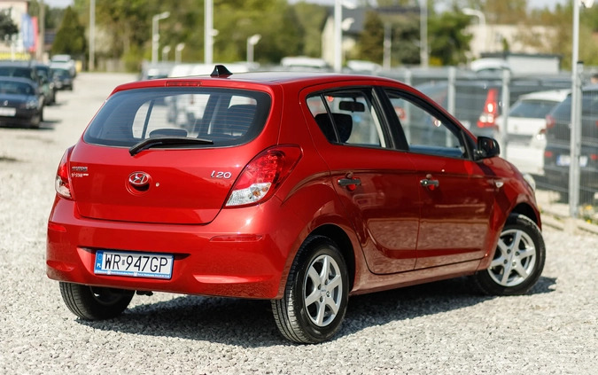 Hyundai i20 cena 25900 przebieg: 141000, rok produkcji 2013 z Radom małe 742